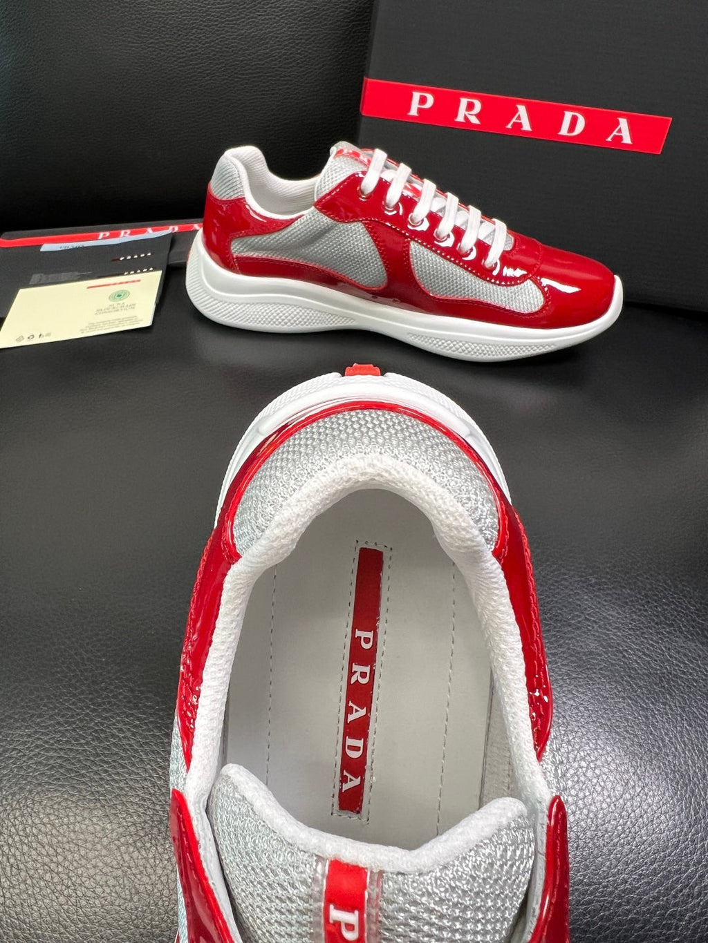 Prada Patent Leather American Cup