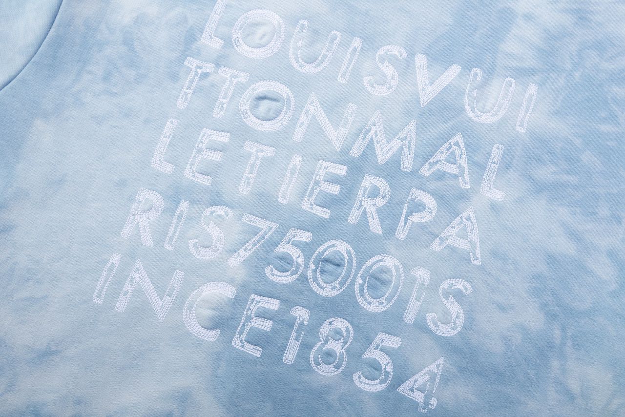 LV Wash-Blue Sweatshirt