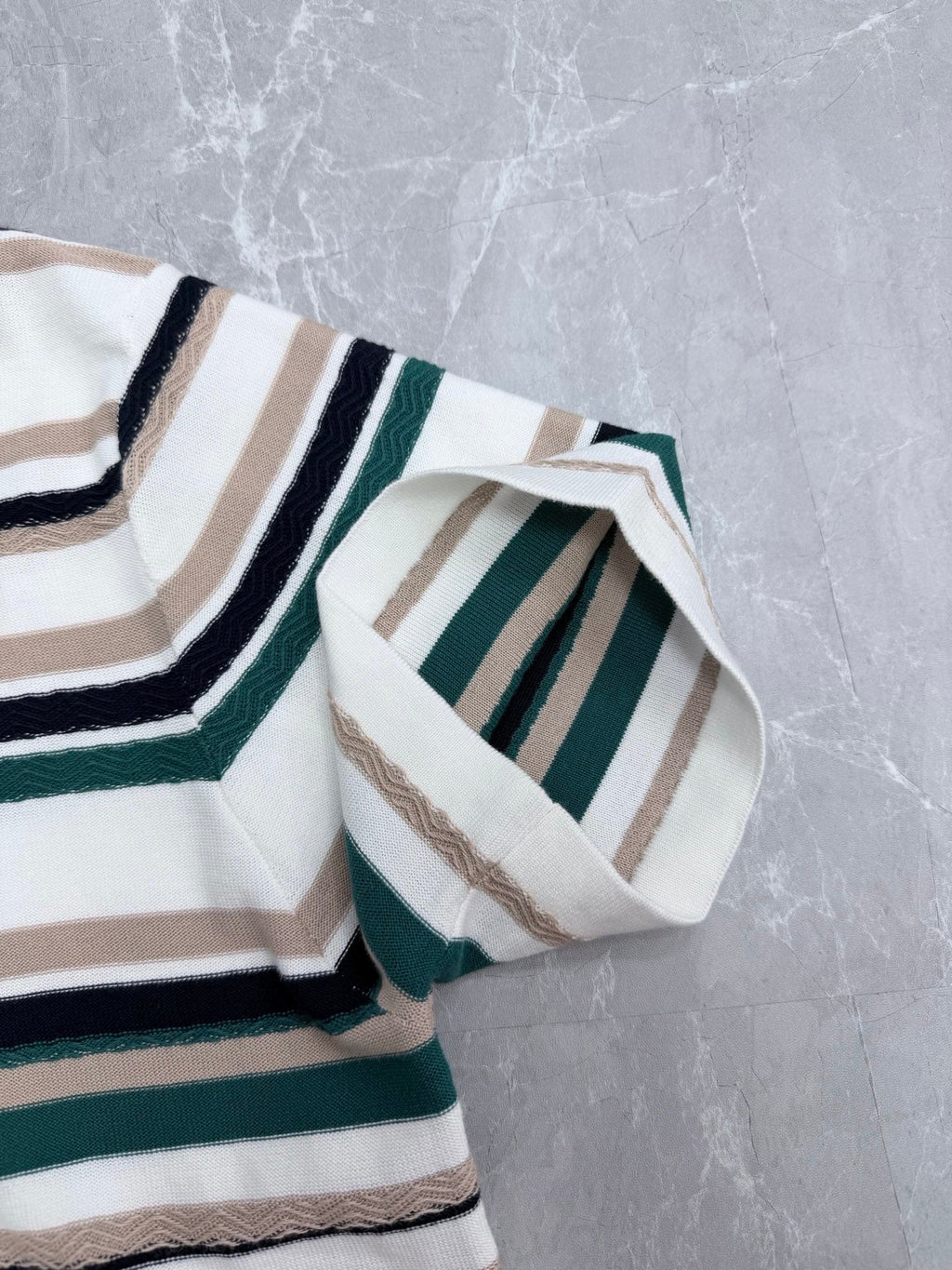 LV Striped Polo Shirt