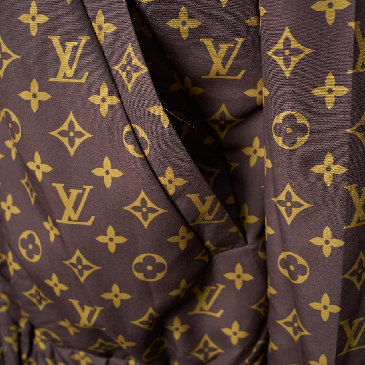 LV/Louis Vuitton Camouflage Monogram Logo Reversible Jacket