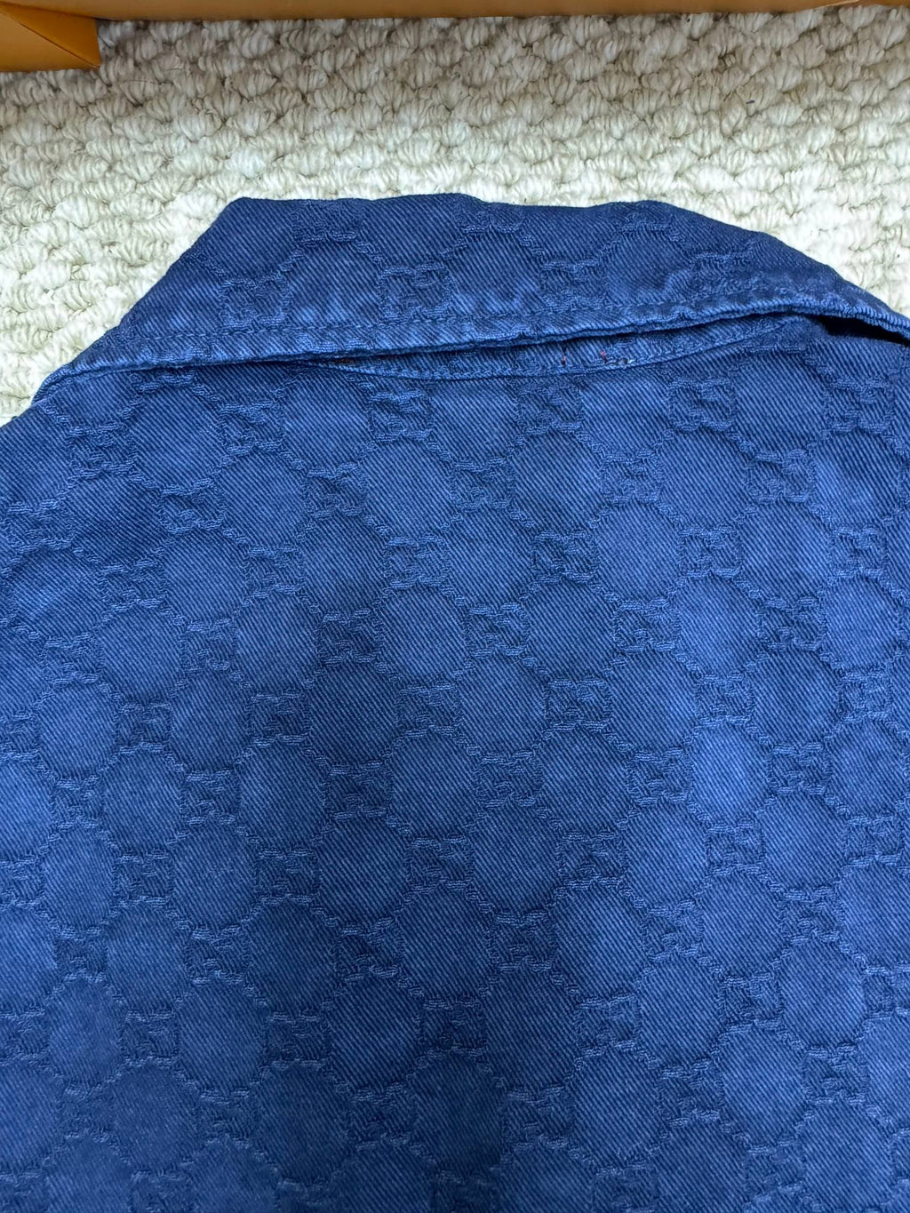 Gucci Denim Short Sleeve Shirt
