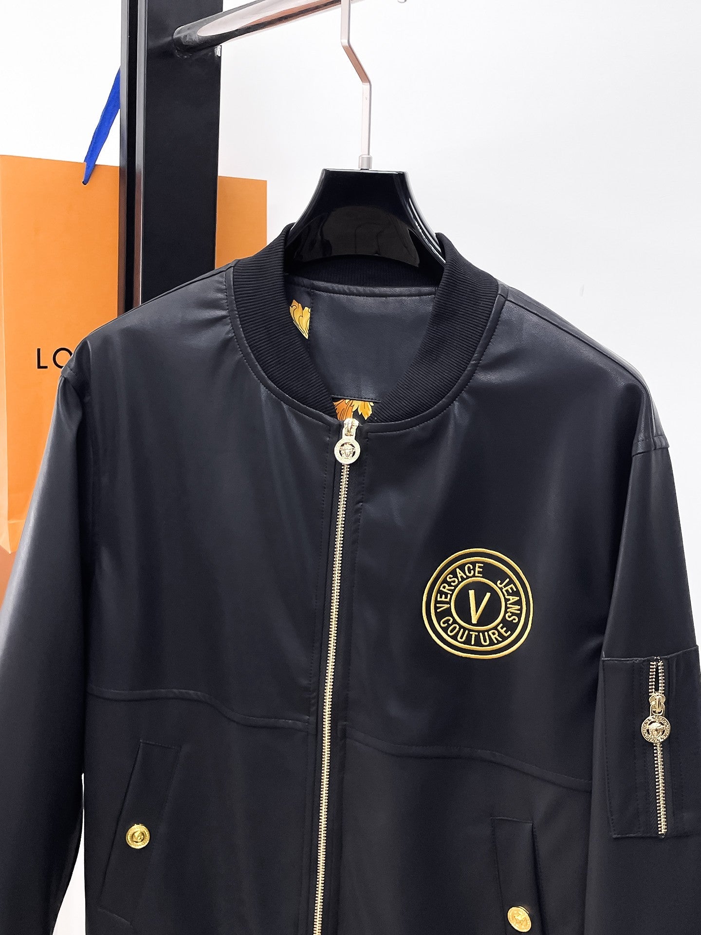 Versace Leather Jacket