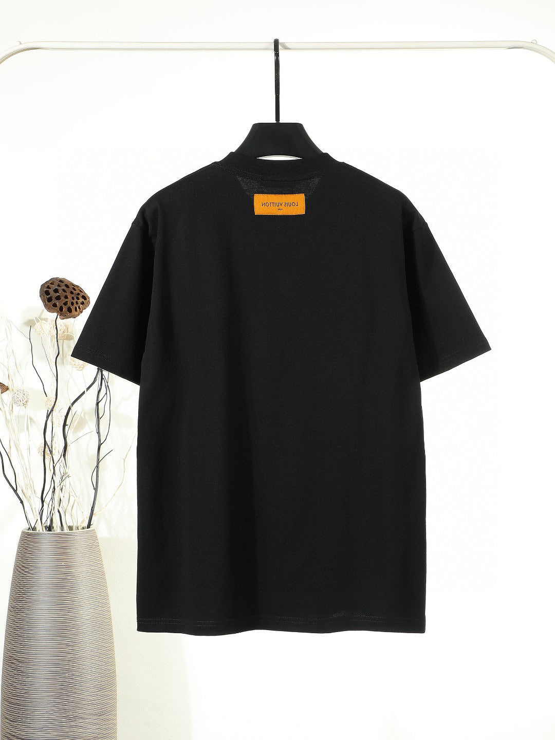 LV Embroidered Collar T-Shirt