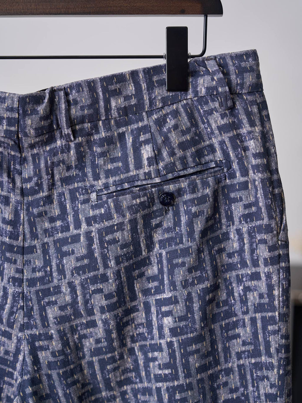 Fendi All-over FF Denim Shorts