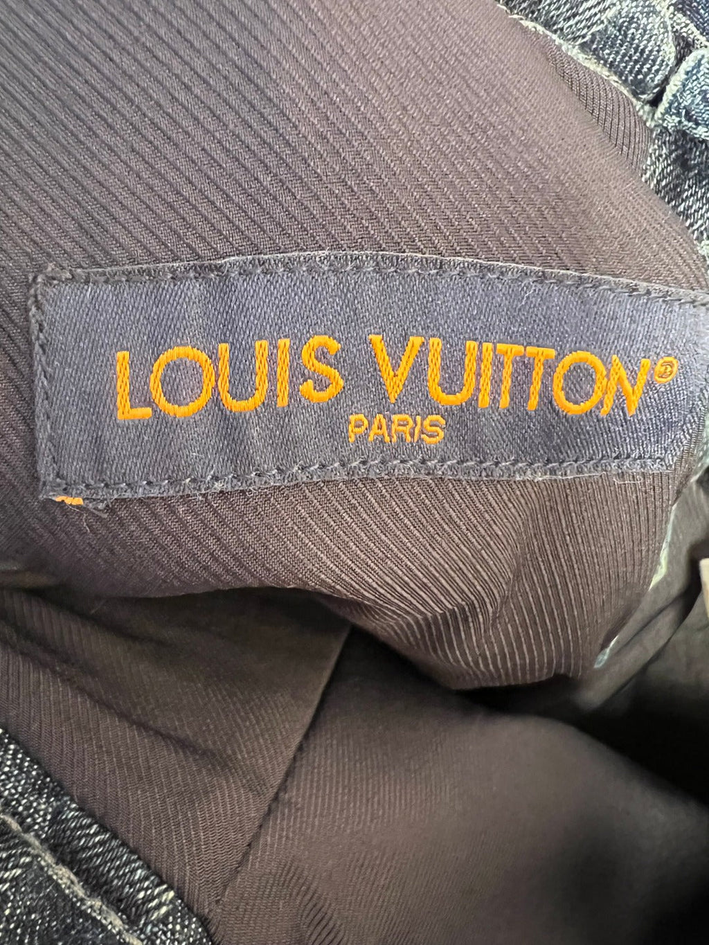 LV Denim Heavy-Duty  Patchwork Jeans