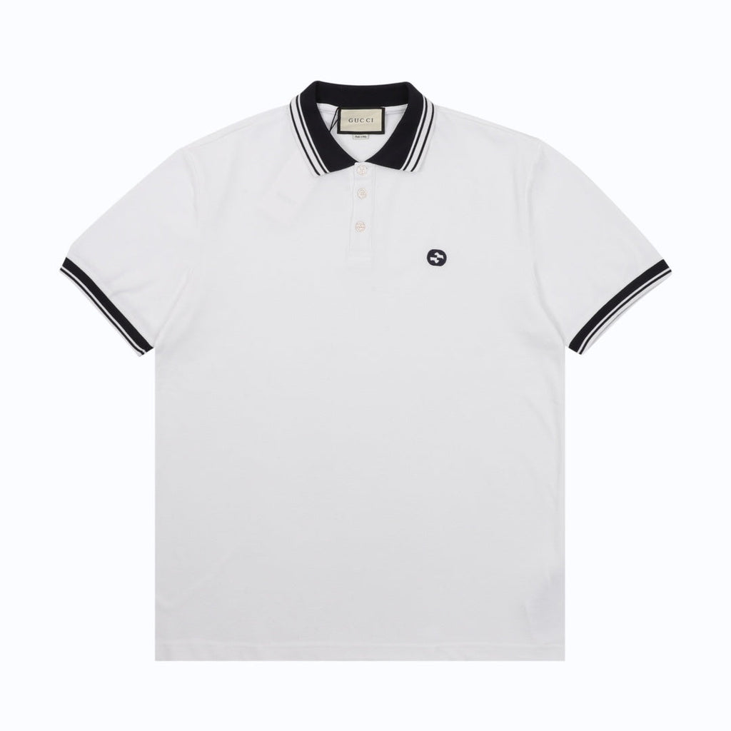 Gucci embroidered Polo short sleeve shirt