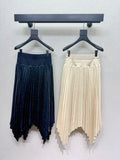LV Monogram Pleated Skirt - Women's