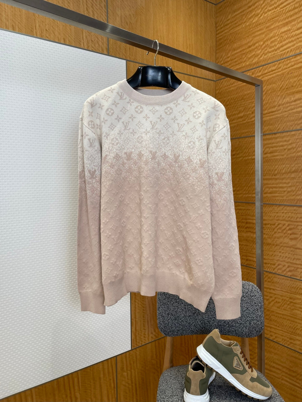 LV Gradient Jacquard Knit Sweater
