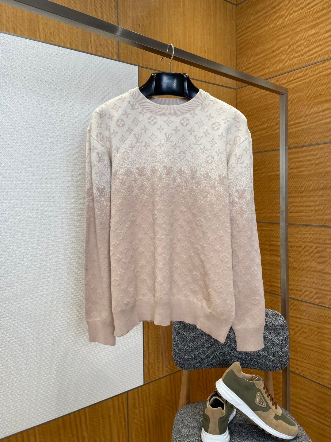 LV Gradient Jacquard Knit Sweater