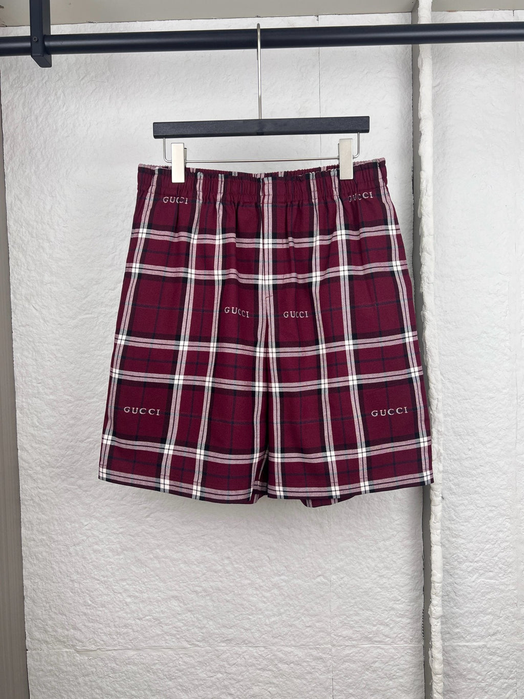 Gucci Plaid Shorts