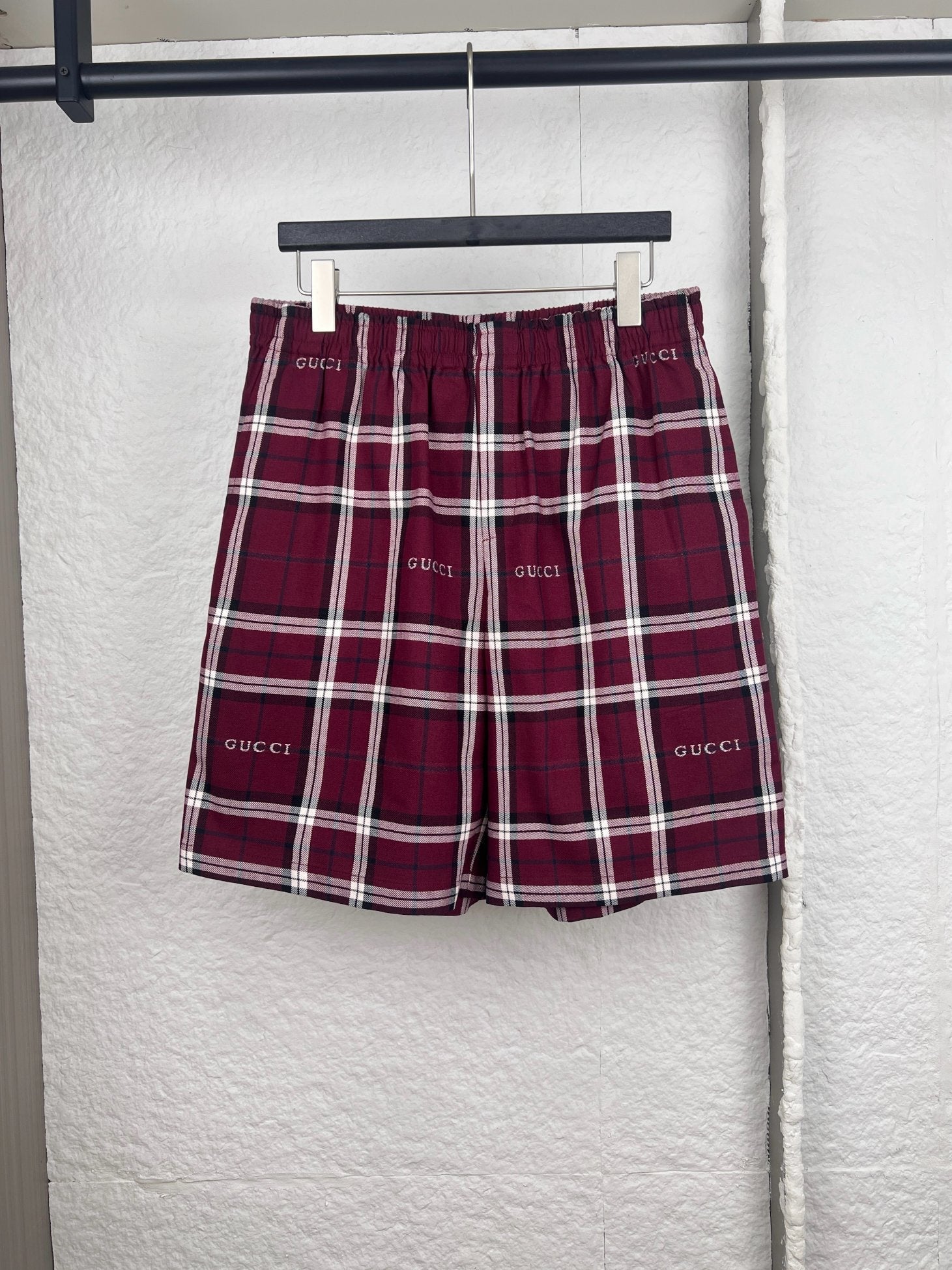 Gucci Plaid Shorts