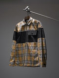 Burberry Plaid Patchwork Shirt/ Jacket