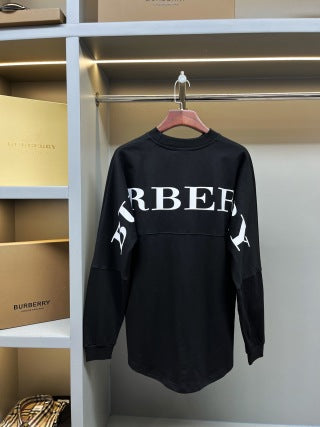 Burberry Back Letter Cre Neck Sweatshirt