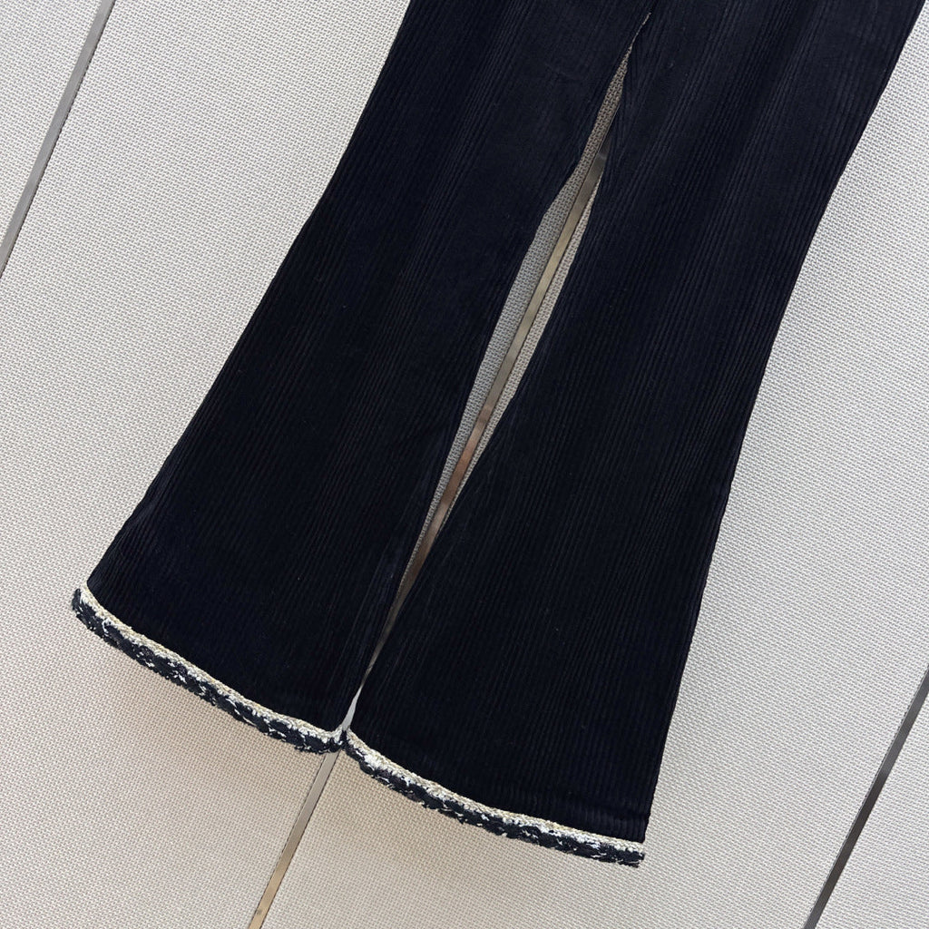 Chanel Corduroy Pants - Women's