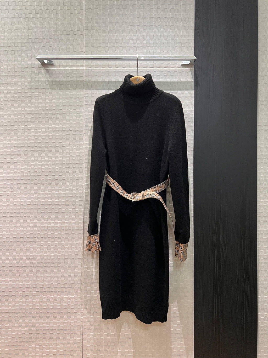 Women's Double Layered Turtleneck Knit