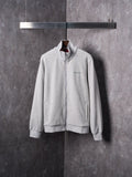 GG Knit Zipper Stand Collar Jacket