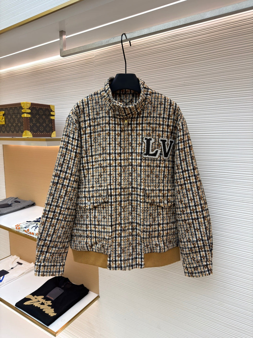 LV Houndstooth Monogram Jacket