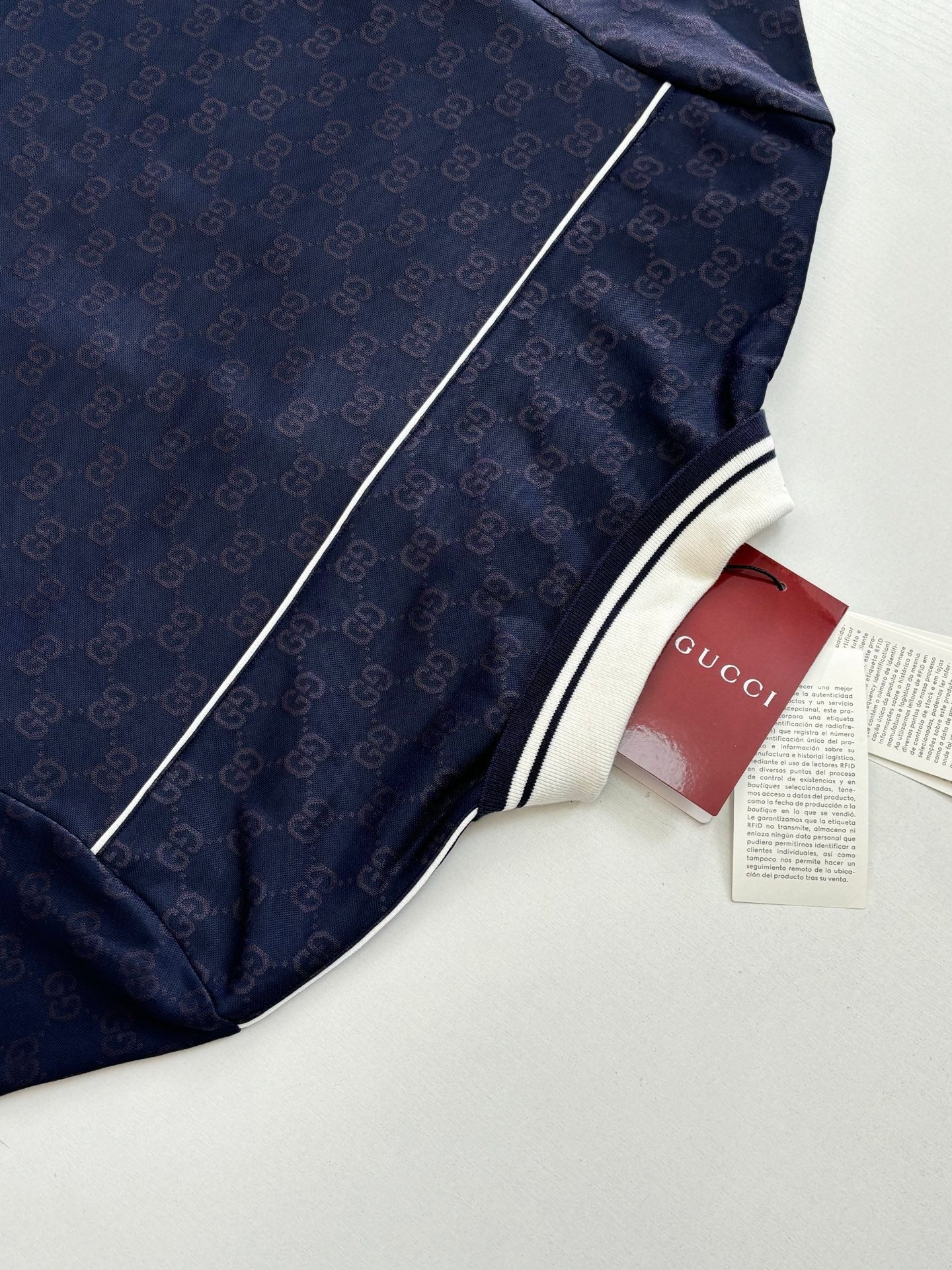 GG Jacquard Short-Sleeve Polo