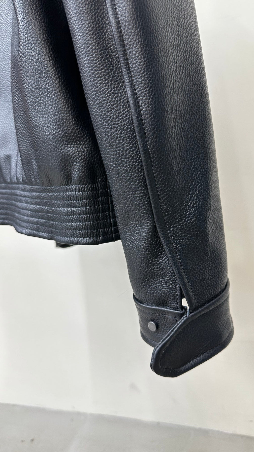 LV Embossed Leather Jacket