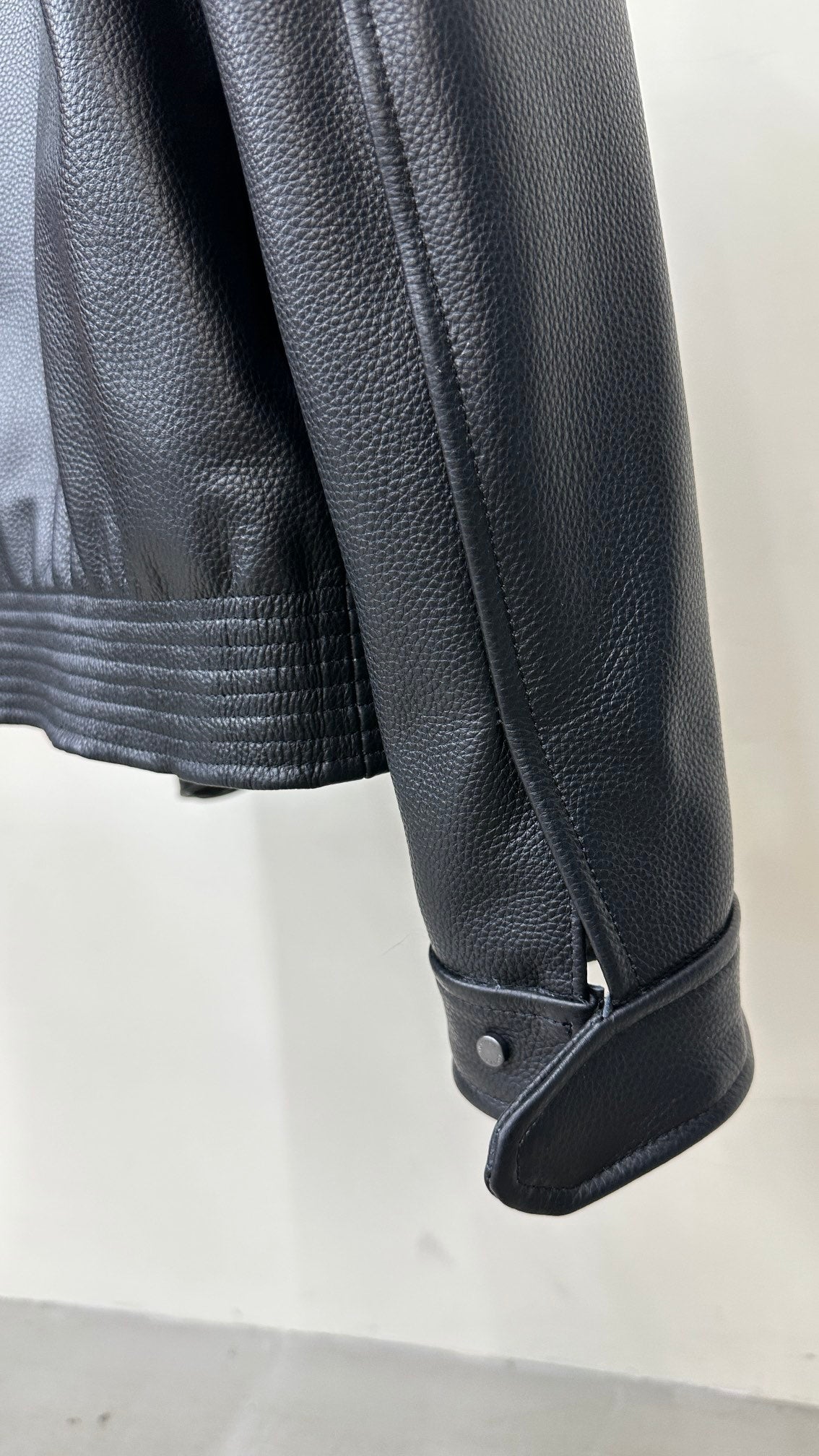 LV Embossed Leather Jacket