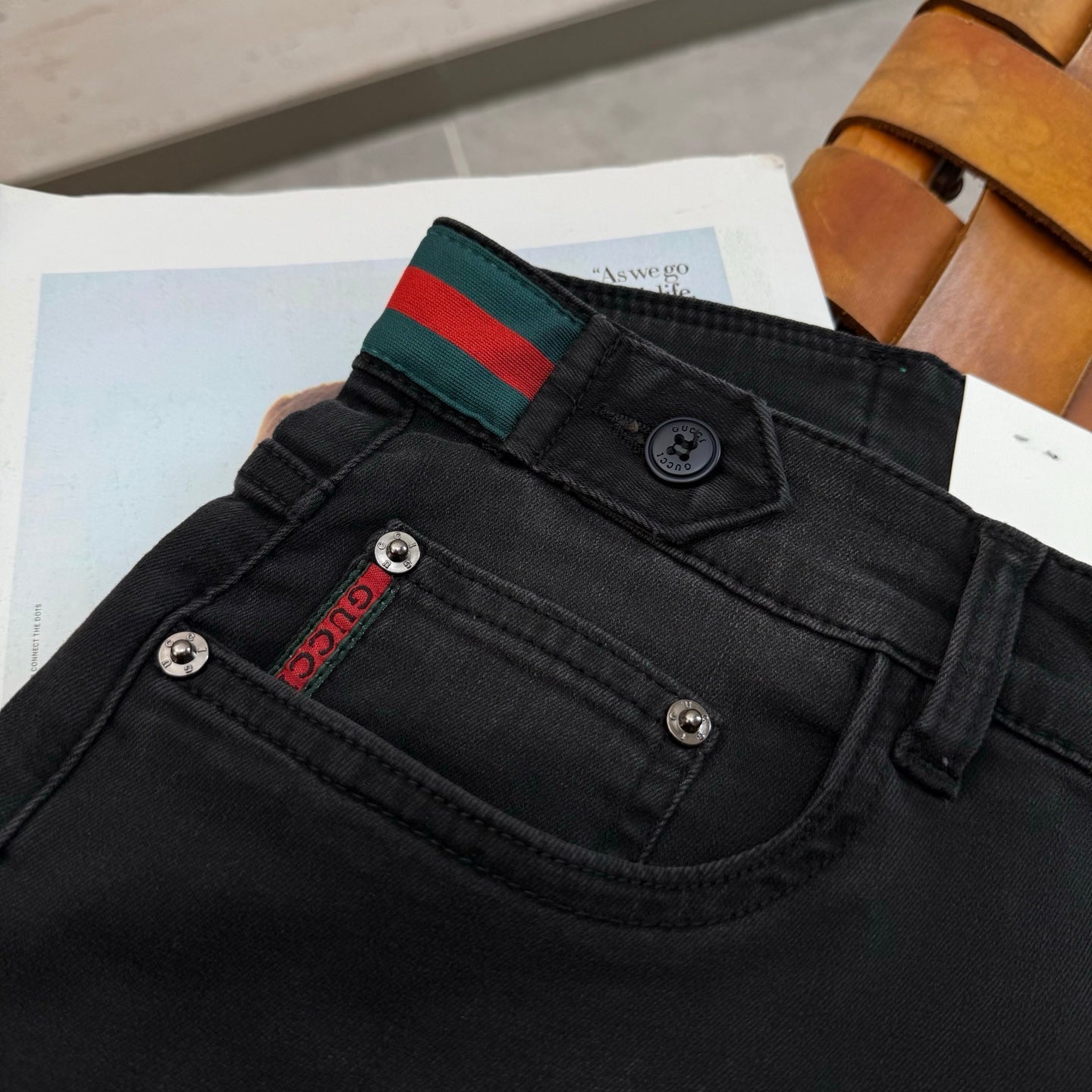 Gucci Black Denim Jeans