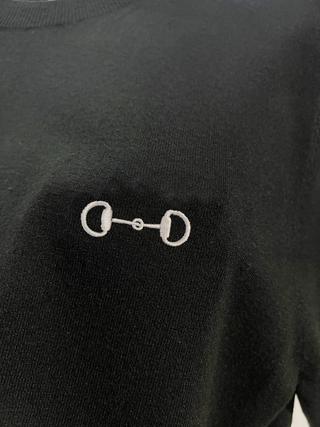 Gucci Crew Neck Embroidered Knit T-Shirt