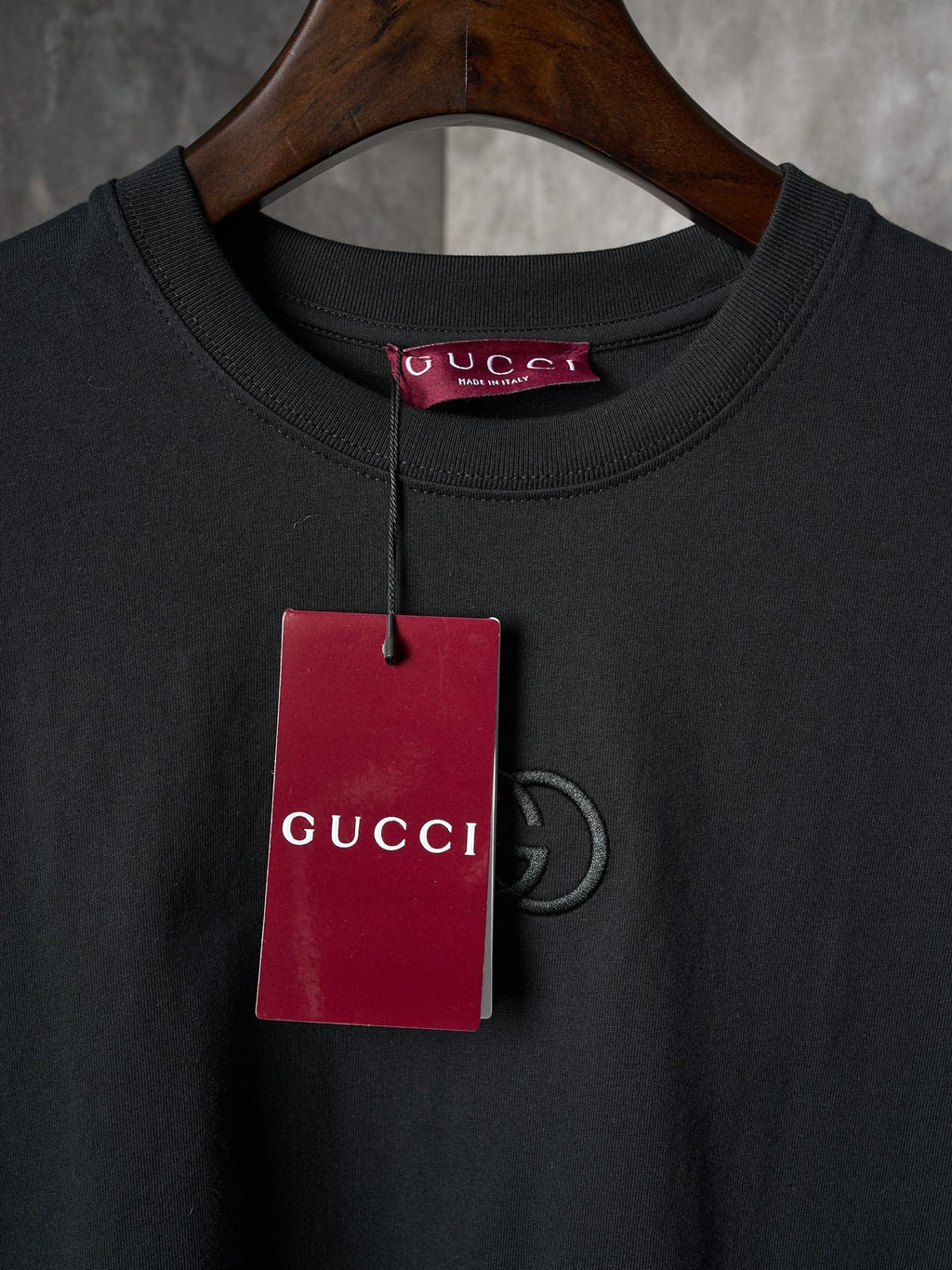 Gucci Interlocking embroidered T-Shirt