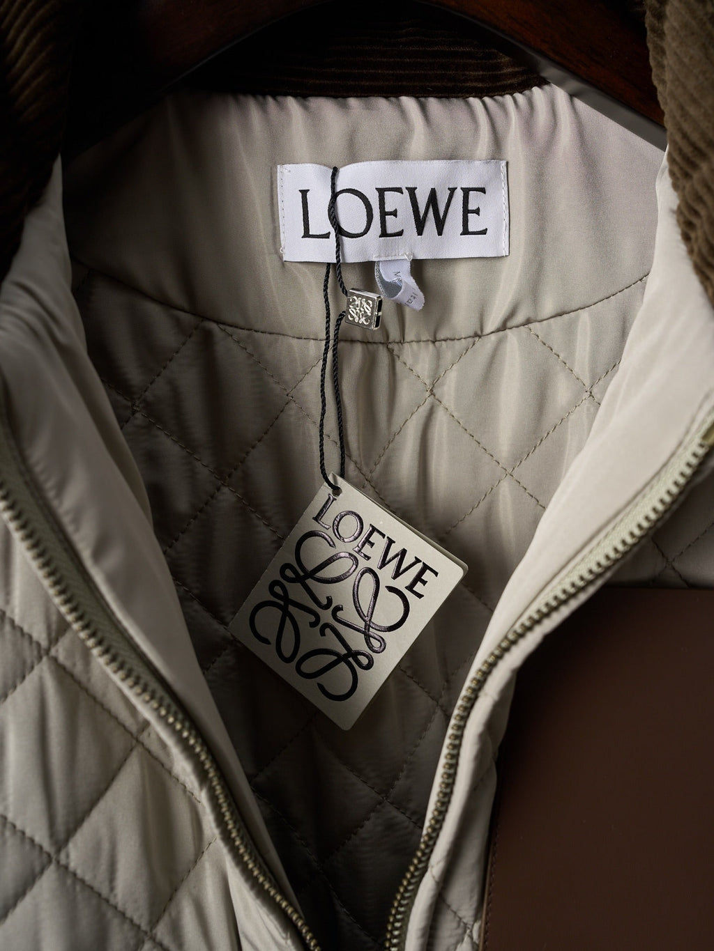 Loewe Diamond Quilted Short Jacket/Coat