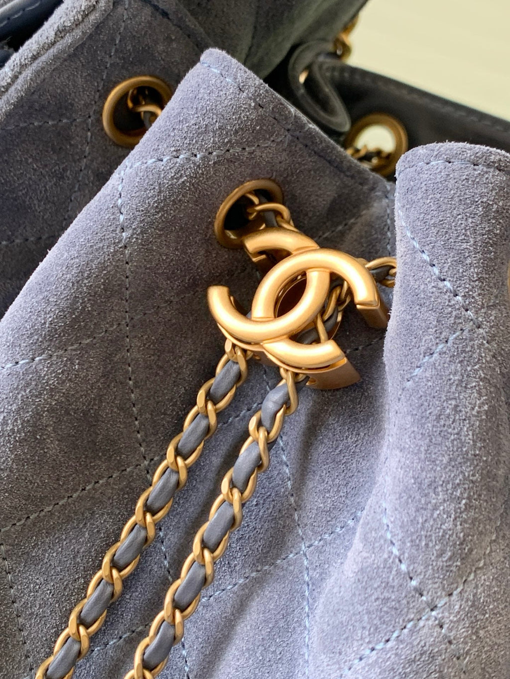 Chanel Bag with frosted Leather