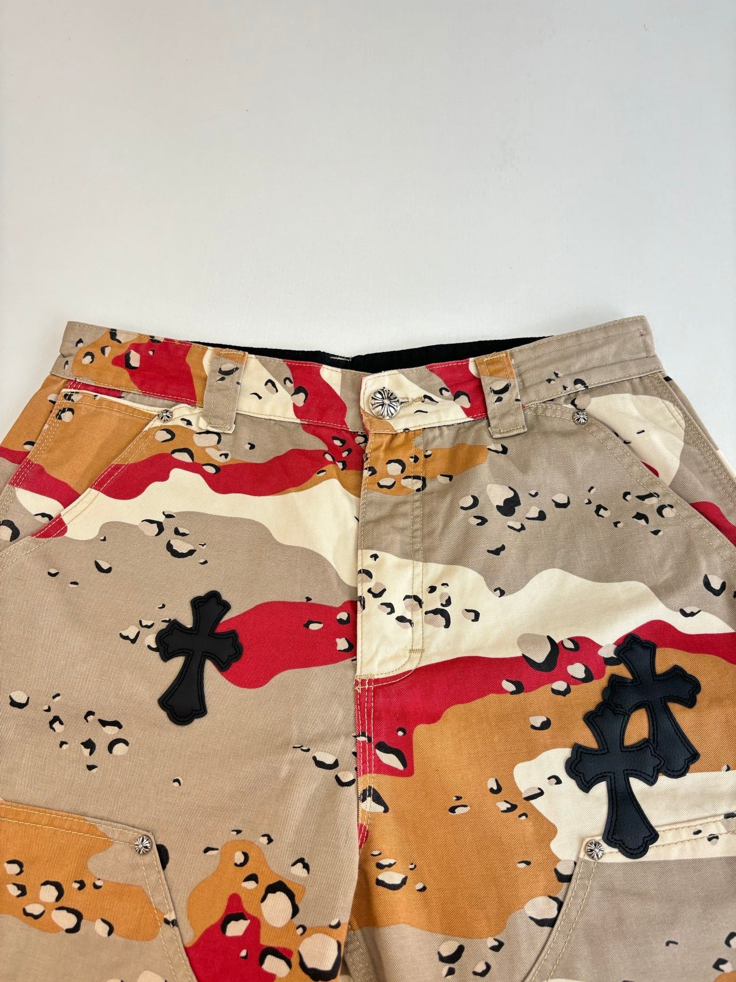 Chrome Heart Camo Shorts