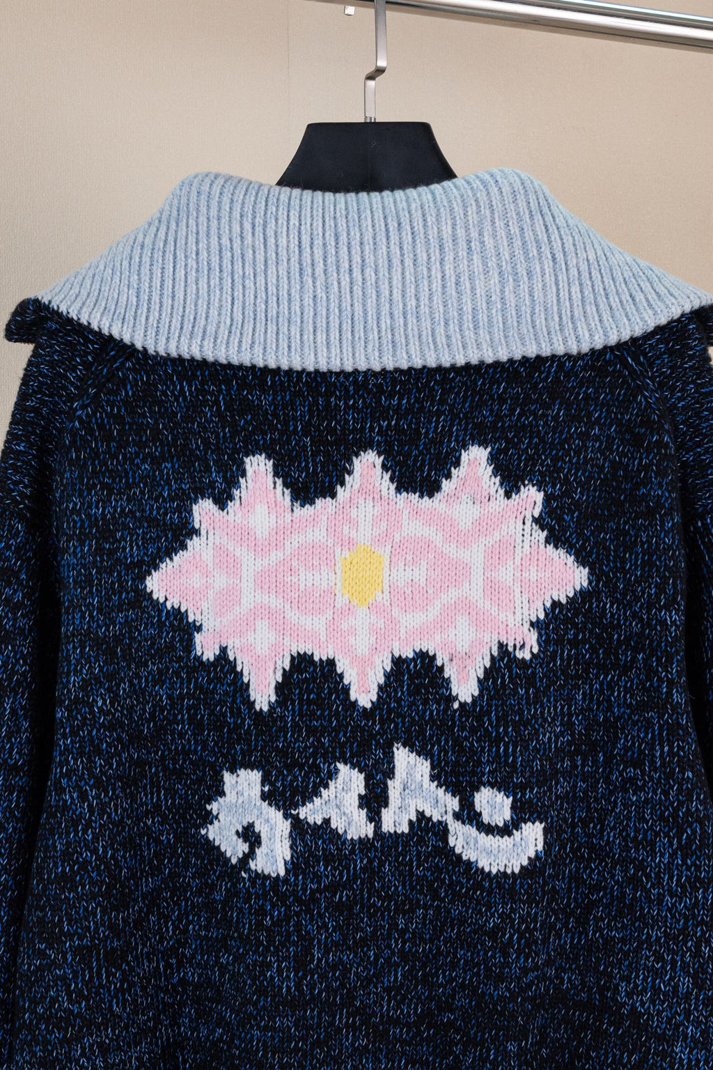 LV Pharrell &  Nigo Collection Zipper Knit Jacket