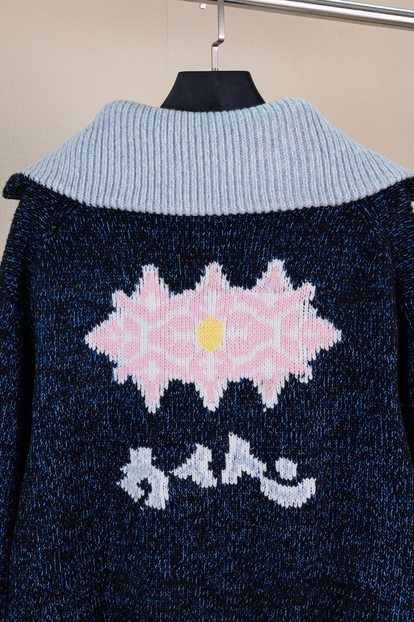LV Pharrell &  Nigo Collection Zipper Knit Jacket