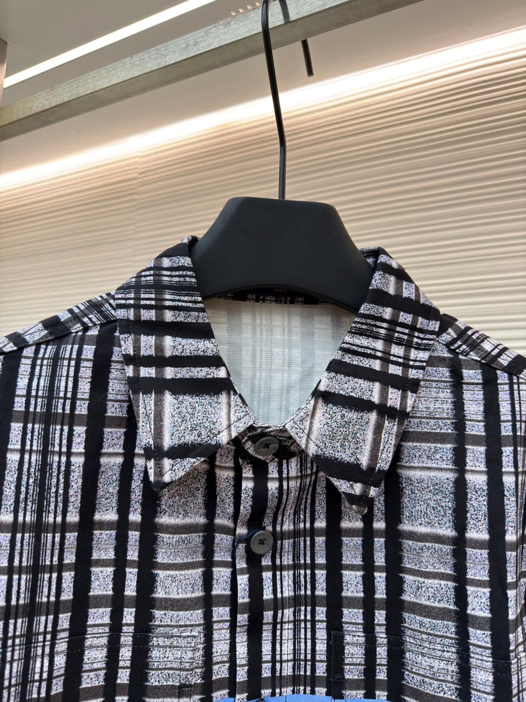 LV Plaid Print Shirt