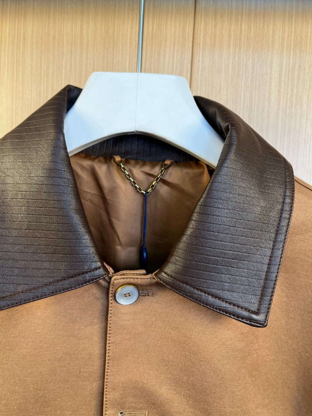 Louis Vuitton runway Pharrell Williams x Nigo collaboration Jacket