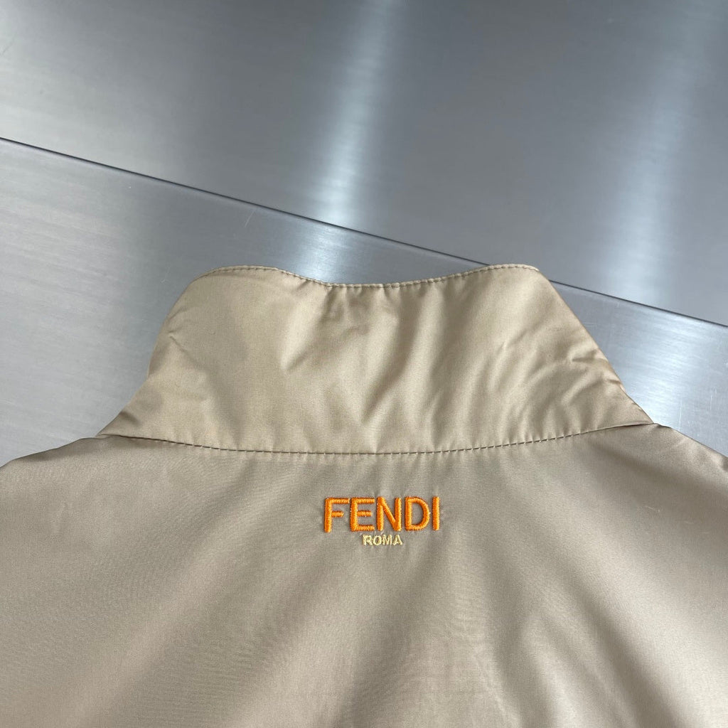 Fendi Stand Collar Jacket