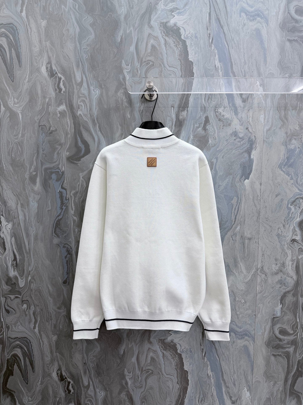LV Collar Long Sleeve Jacket