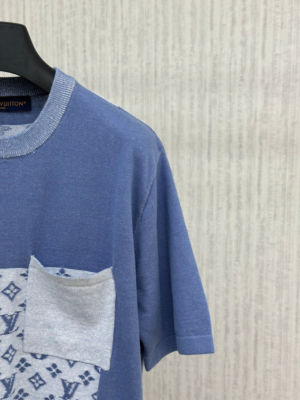 LV Patchwork Monogram Knit shirt