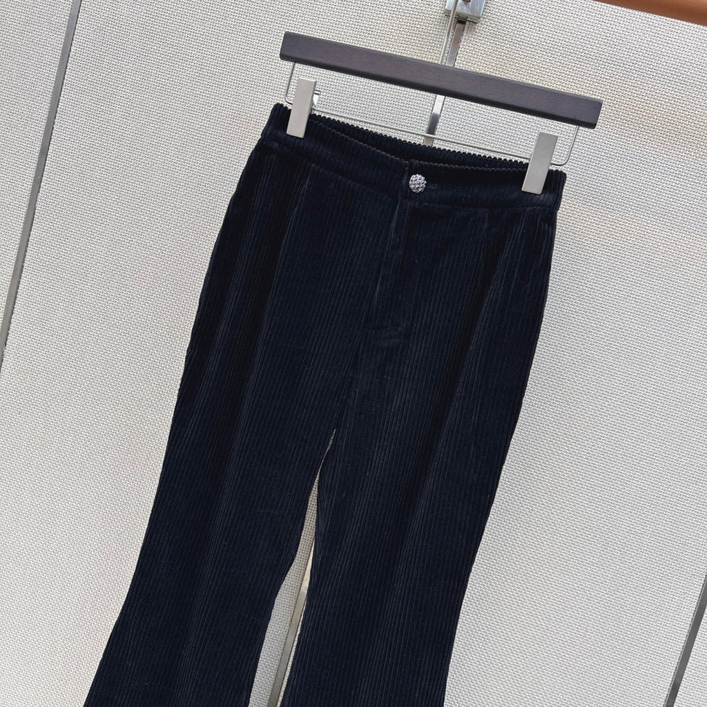 Chanel Corduroy Pants - Women's