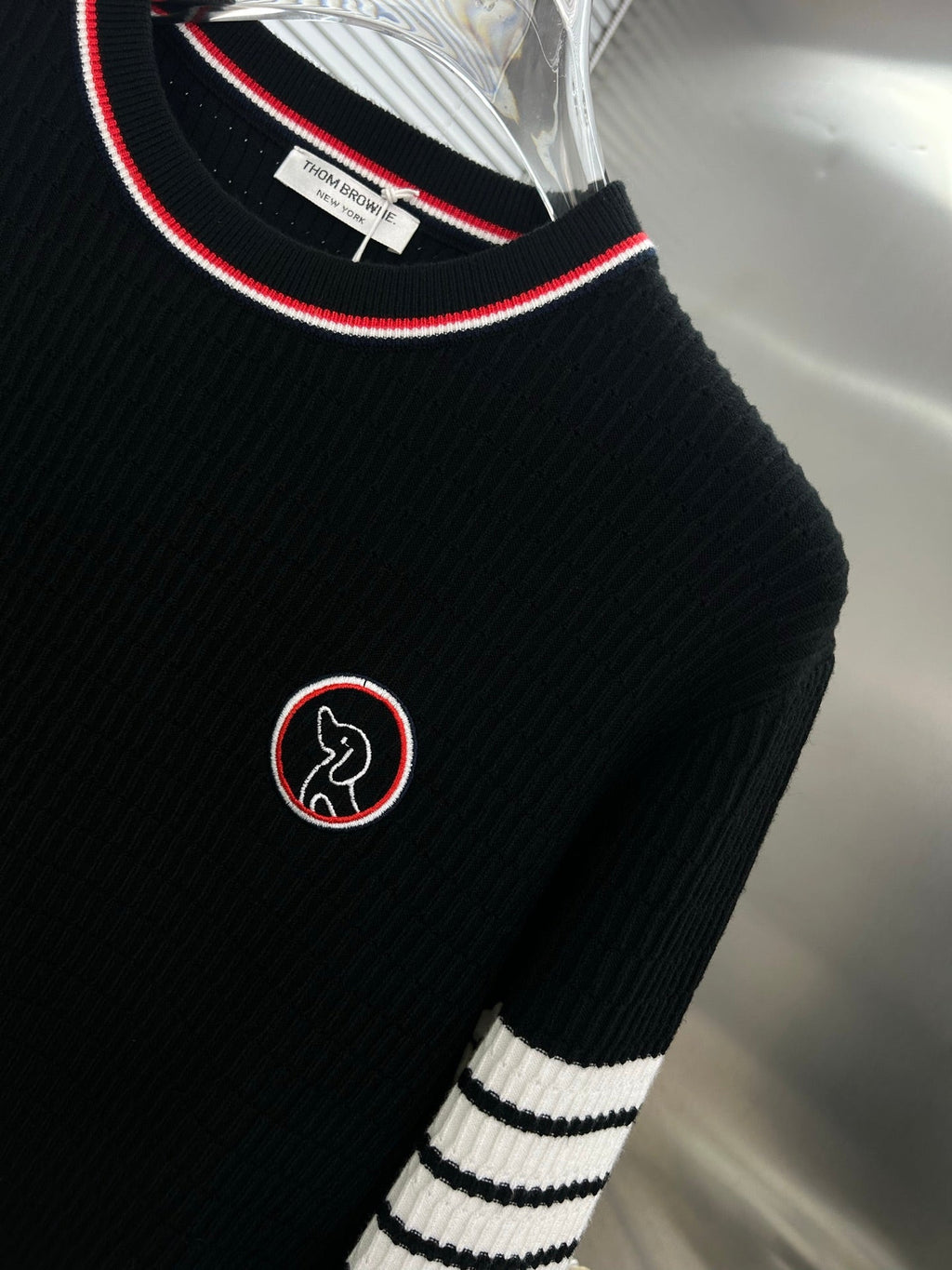 Tom Browne Men's Crew Neck Sweater