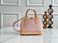 LV Jacquard Shell Handbag