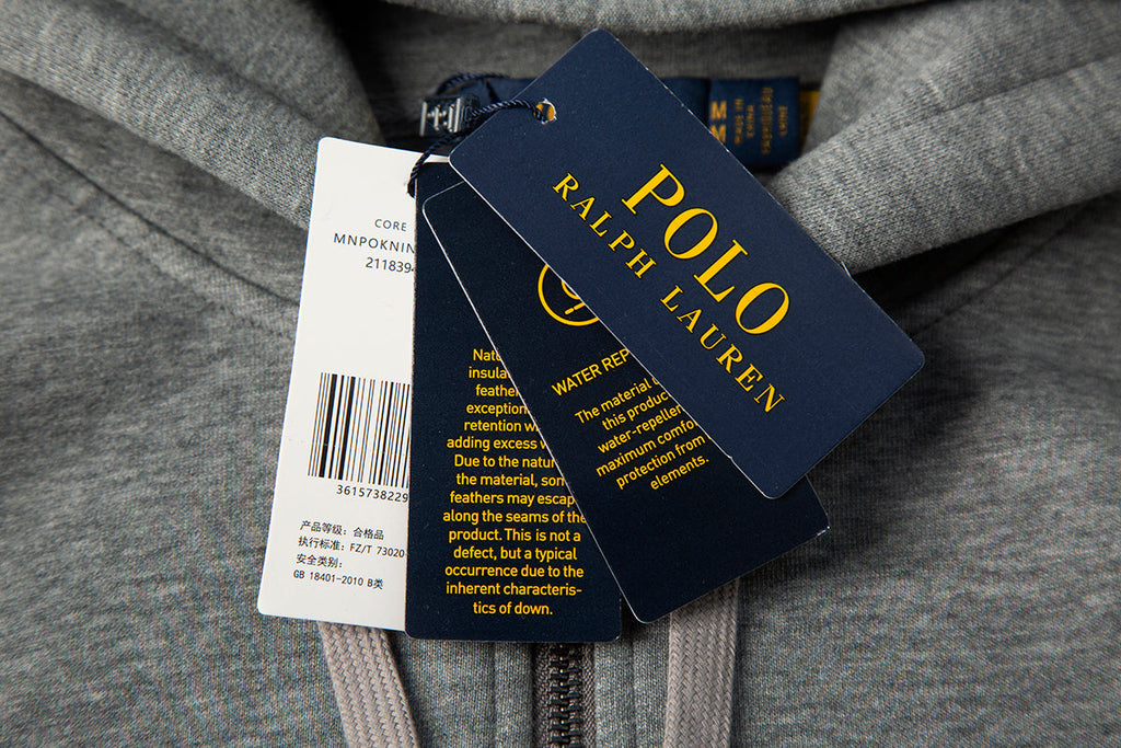 Polo Lauren Sleeve Zip-Up Cardigan Sweatshirt