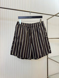 LV Pharrell Williams Runway Strip Pocket Shorts