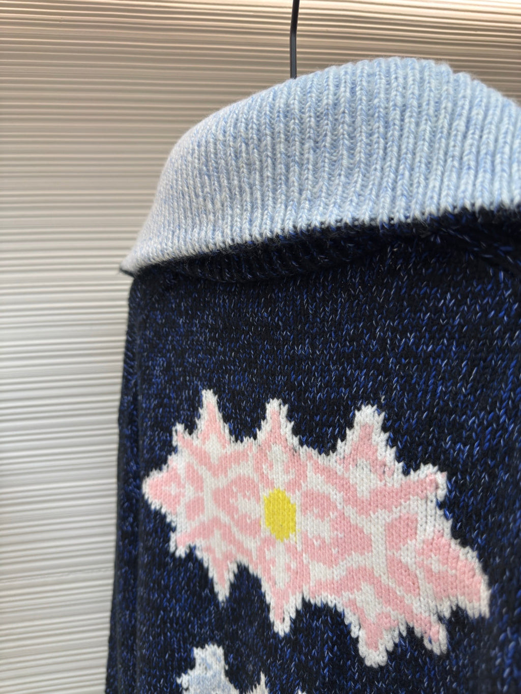 LV Pharrell &  Nigo Collection Zipper Knit Jacket