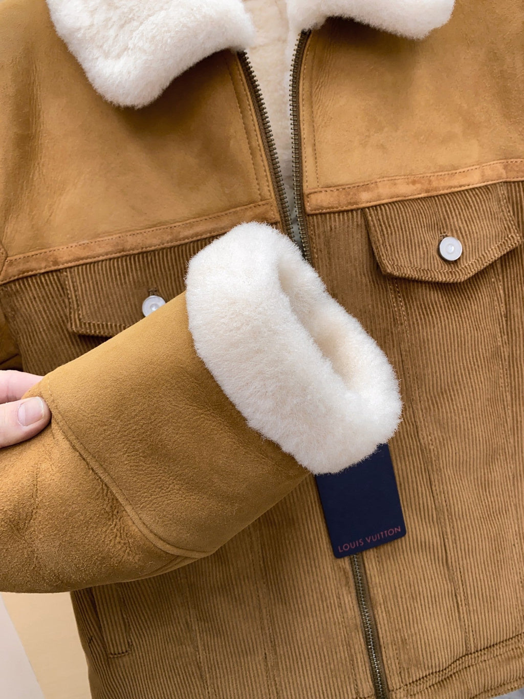 LV Pilot Shearling Jacket