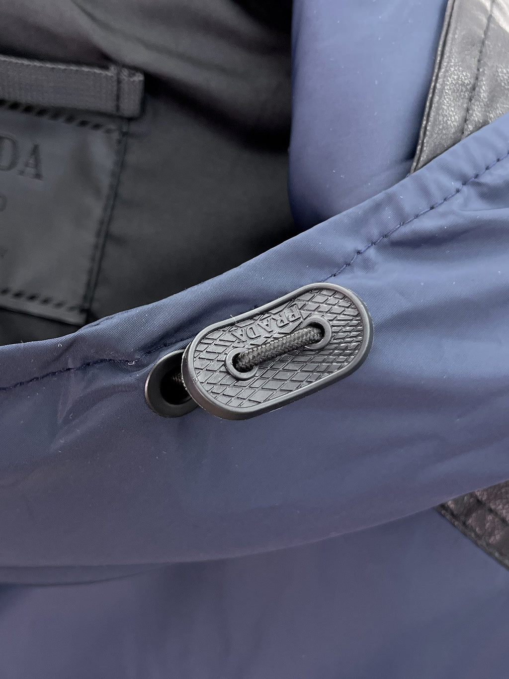 Prada Nylon/Leather Jacker