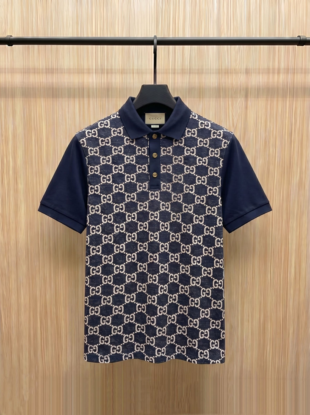 Gucci All-over Jacquard Polo Shirt