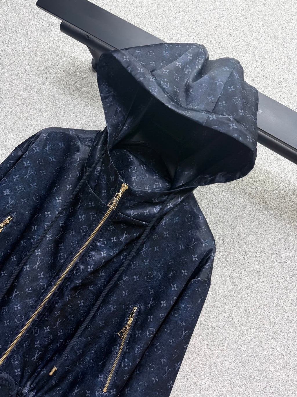 LV Monogram Hooded Jacket- Women's