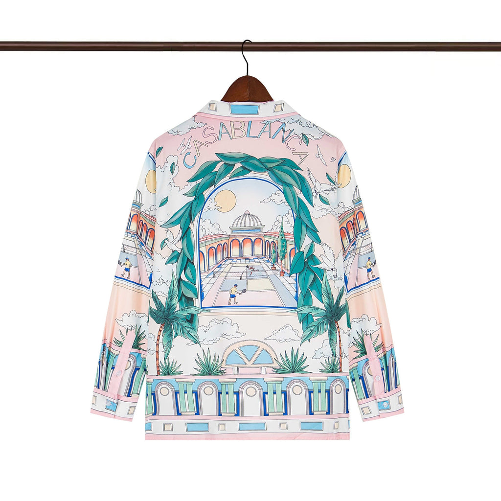 Casablanca Beachwear Long-Sleeve Shirt