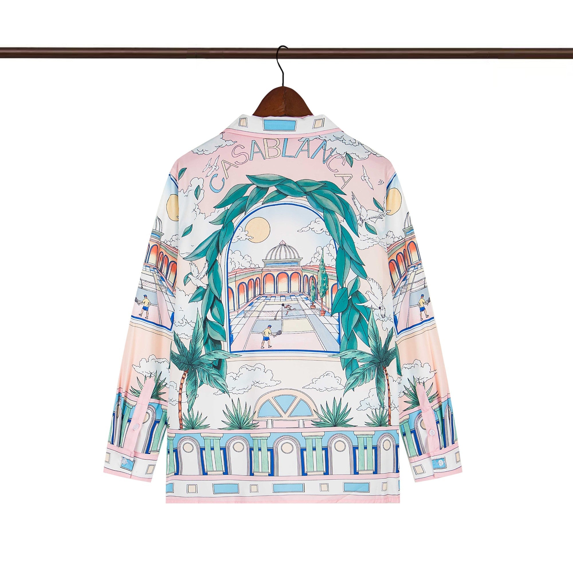 Casablanca Beachwear Long-Sleeve Shirt