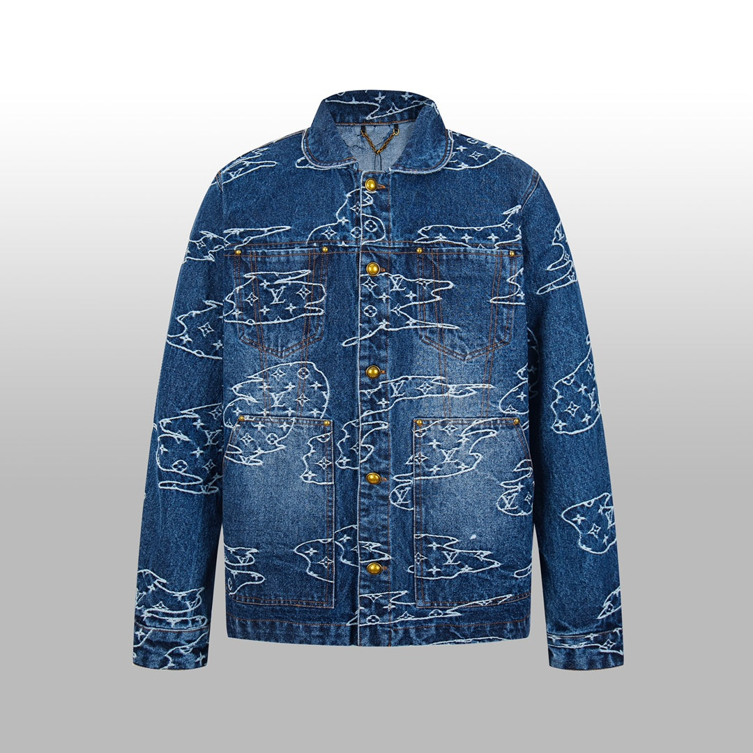 LV Denim Suit